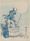 Hokusai - Man Washing Potatoes - Untitled Aizuri-e