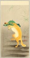 Ohara Koson - Dancing Fox